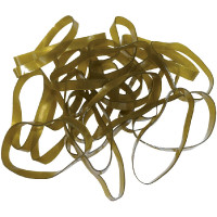 Elásticos de silicone Hippo-Tonic Dourado Ouro Elásticos de silicone Hippo-Tonic Dourado Ouro