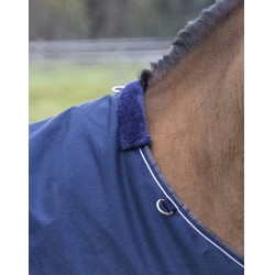 Capa Equithème TYREX 600 D Marinho / cinza Azul Capa Equithème TYREX 600 D Marinho / cinza Azul