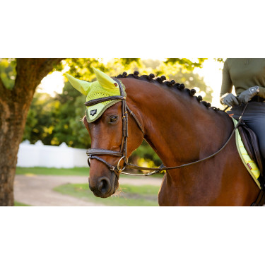 Touca anti-moscas LeMieux Loire Kiwi Kaki