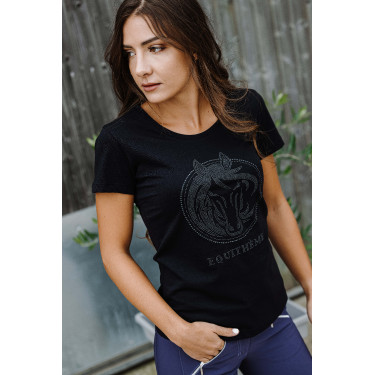 Camiseta Equithème Magali de mangas curtas Camiseta Equithème Magali de mangas curtas