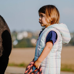 Casaco reversível Equithème Mady Azul-marinho