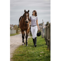 Polo Equithème Lerma de mangas curtas Polo Equithème Lerma de mangas curtas