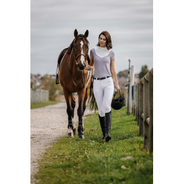 Polo Equithème Lerma de mangas curtas Polo Equithème Lerma de mangas curtas