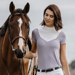 Polo Equithème Lerma de mangas curtas Polo Equithème Lerma de mangas curtas