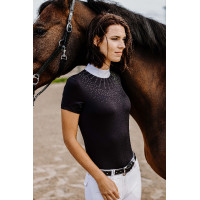 Polo Equithème London de mangas curtas Branco Polo Equithème London de mangas curtas Branco