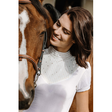 Polo Equithème Vilamoura de mangas curtas Polo Equithème Vilamoura de mangas curtas