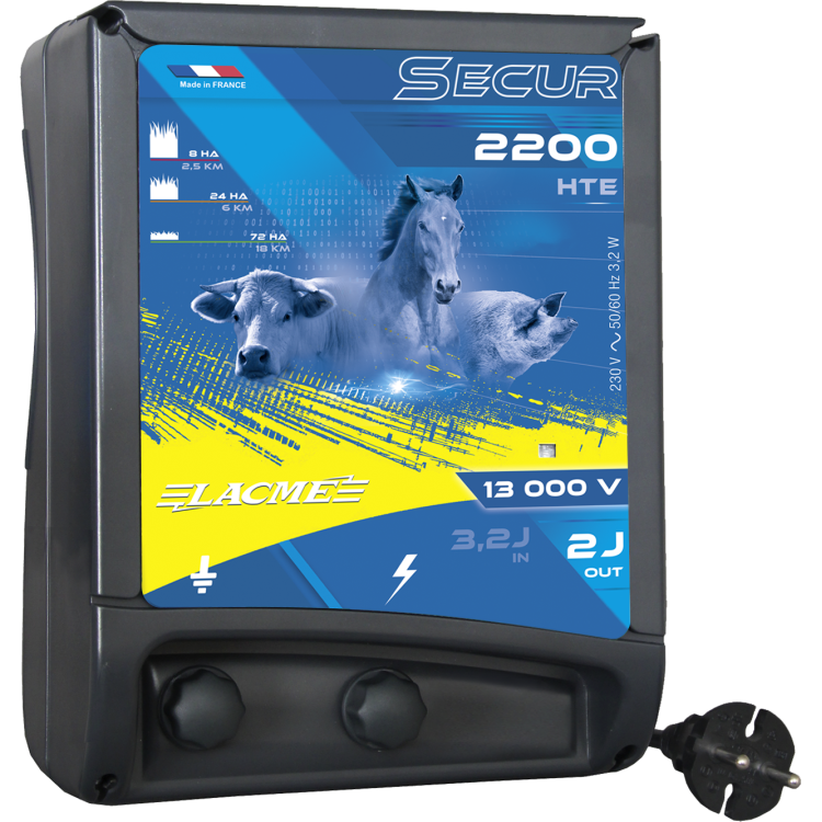 Eletrificador Lacmé Secur 2200 Eletrificador Lacmé Secur 2200