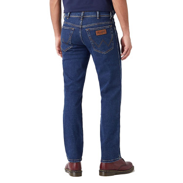 Jean masculino Wrangler Texas stretch escuro Jean masculino Wrangler Texas stretch escuro