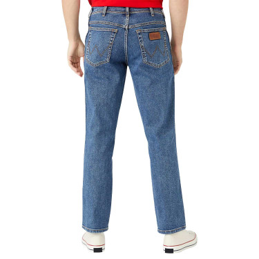 Jeans masculino Wrangler Texas stretch desbotado Jeans masculino Wrangler Texas stretch desbotado