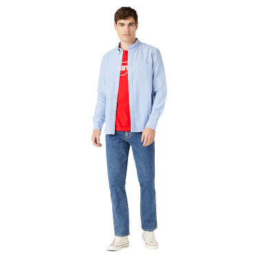 Jeans masculino Wrangler Texas stretch desbotado Jeans masculino Wrangler Texas stretch desbotado