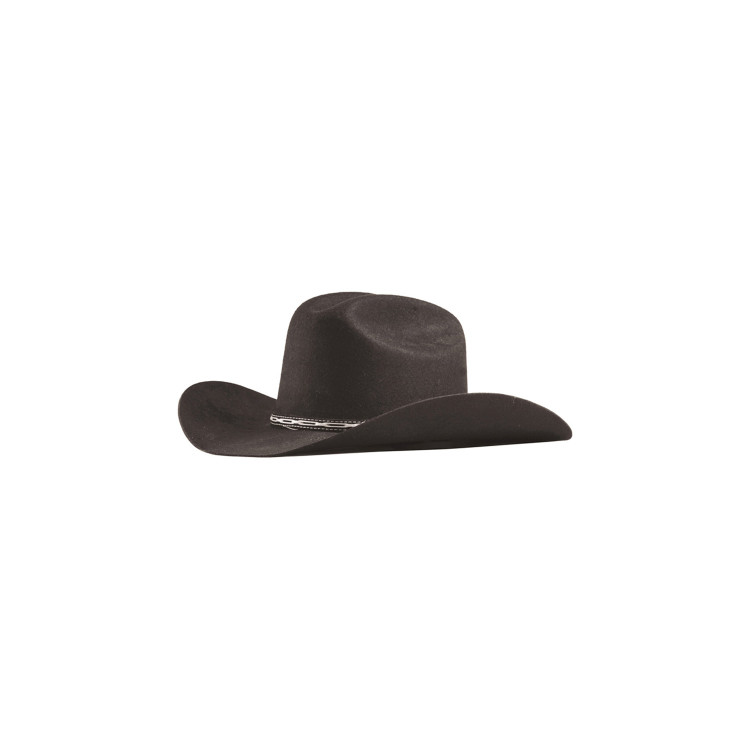 Chapéu western de feltro luxo marrom Lakota Chapéu western de feltro luxo marrom Lakota