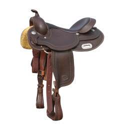Sela western reining Pool's manta redonda 3010 Castanho
