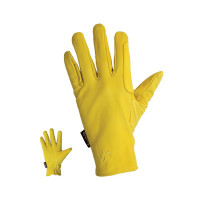 Luvas de equitação em couro Umbria Equitazione 171 Amarelo