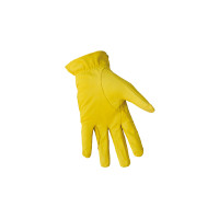 Gants d'équitation en cuir fermeture velcro Umbria Equitazione 174 Jaune Gants d'équitation en cuir fermeture velcro Umbria Equitazione 174 Jaune