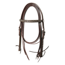 Bridão western Lakota Silver Wire com rédeas