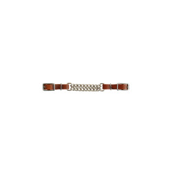 Gourmette de couro Lakota com corrente dupla Gourmette de couro Lakota com corrente dupla