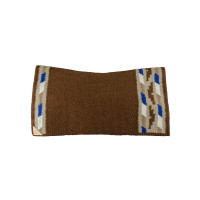 Tapis de selle western Pool's Star-pro en laine  38 x 34 cm