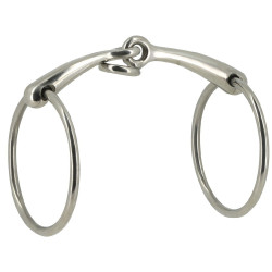 Mors 2 anneaux Metalab inox arret