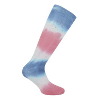 Meias Equithème Havana Azul / rosa Meias Equithème Havana Azul / rosa