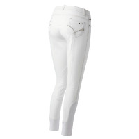 Jeans feminino Equithème Texas Branco