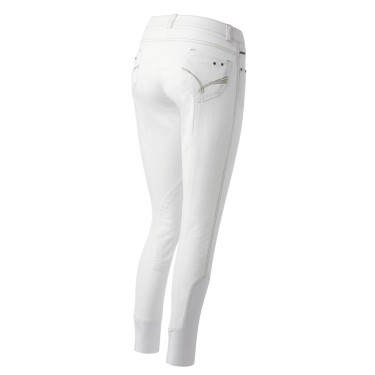 Jeans feminino Equithème Texas Branco