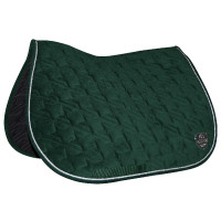 Tapete Flags & Cup Teddy veludo Verde floresta