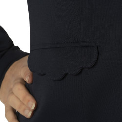 Casaco de competição feminino Plorina Flags & Cup Azul-marinho