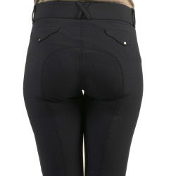 Calça Flags & Cup Yanista feminina Azul-marinho Calça Flags & Cup Yanista feminina Azul-marinho