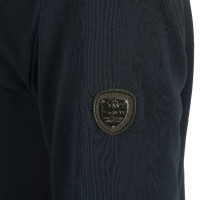 Suéter feminino Veria Flags & Cup Azul-marinho