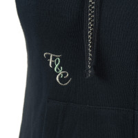 Moletom feminino com zíper Naousa Flags & Cup  Cinzento-acastanhado Castanho