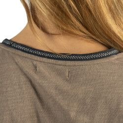 Camiseta feminina Janina Flags & Cup Camiseta feminina Janina Flags & Cup
