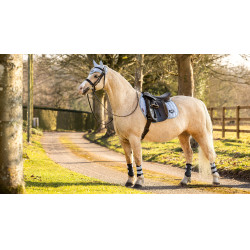 Boné anti-moscas LeMieux Junior Loire Névoa Azul