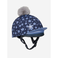 Toque Mini LeMieux para capacete Índigo Azul