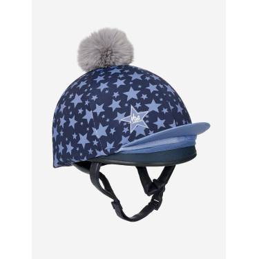 Toque Mini LeMieux para capacete Índigo Azul
