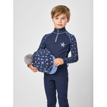 Toque Mini LeMieux para capacete Índigo Azul