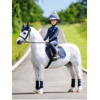 Toque Mini LeMieux para capacete Índigo Azul