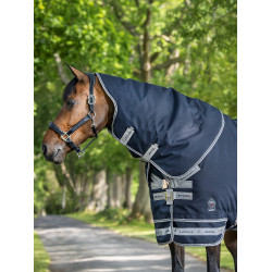 Protetor de pescoço LeMieux Arika Storm-Tek 200g Azul-marinho Protetor de pescoço LeMieux Arika Storm-Tek 200g Azul-marinho