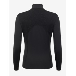 Camisola de rede de manga comprida LeMieux Mia Preto