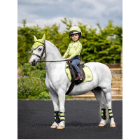 Tapis Mini LeMieux Suede Jump Square Chilli modelo antigo