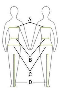 Schéma taille vetement equiitation ekkia